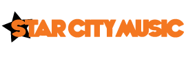 This is the logo for Star City Music.